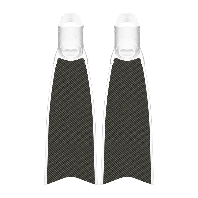 Long Flipper Carbon Fiber Blade for Freediving Carbon Fiber Diving Fins