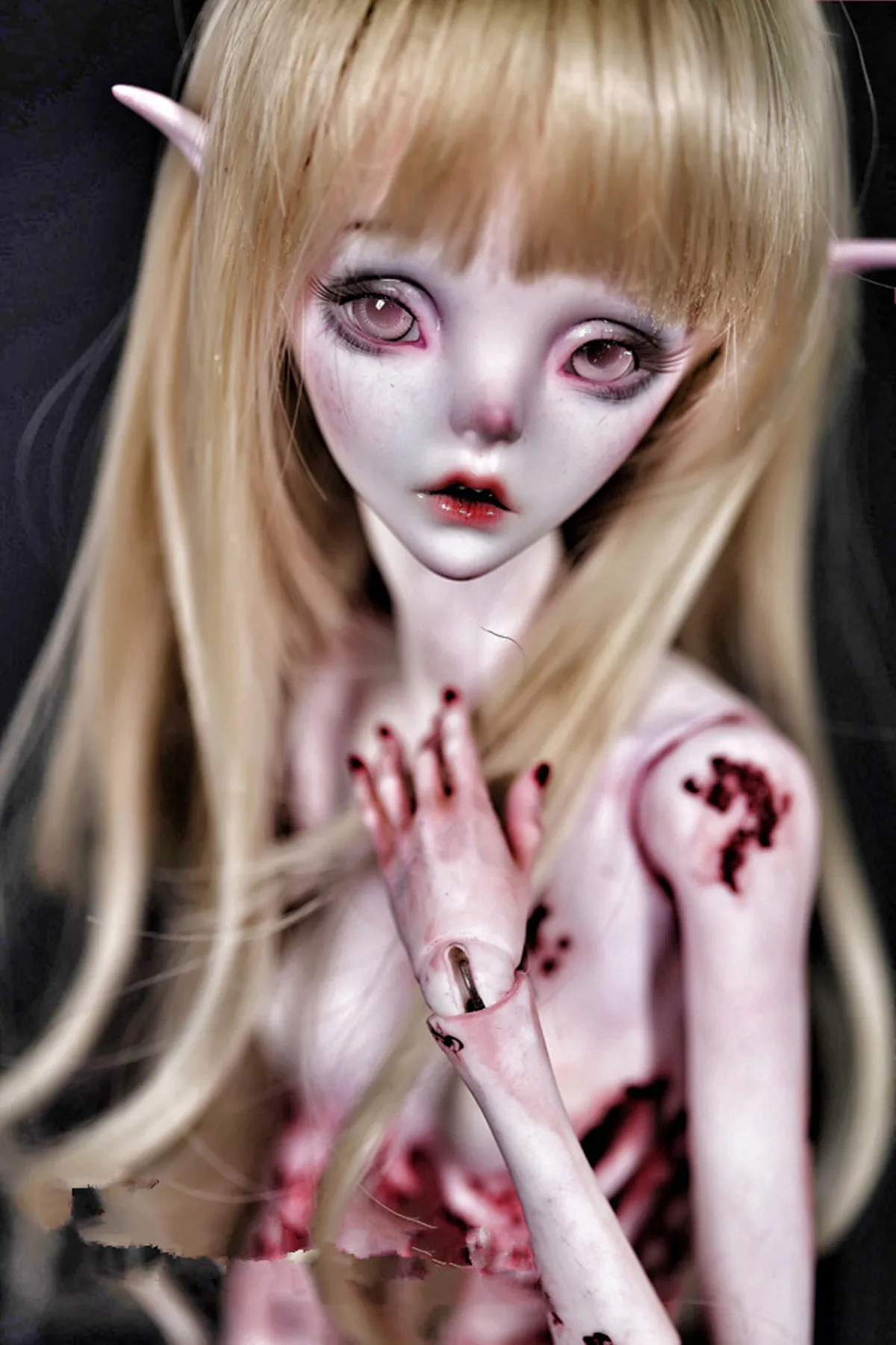 New BJD Doll SD 1/4 Premium Resin hermit hidden 1 Special joint doll  Skeleton Body Devil Inventory