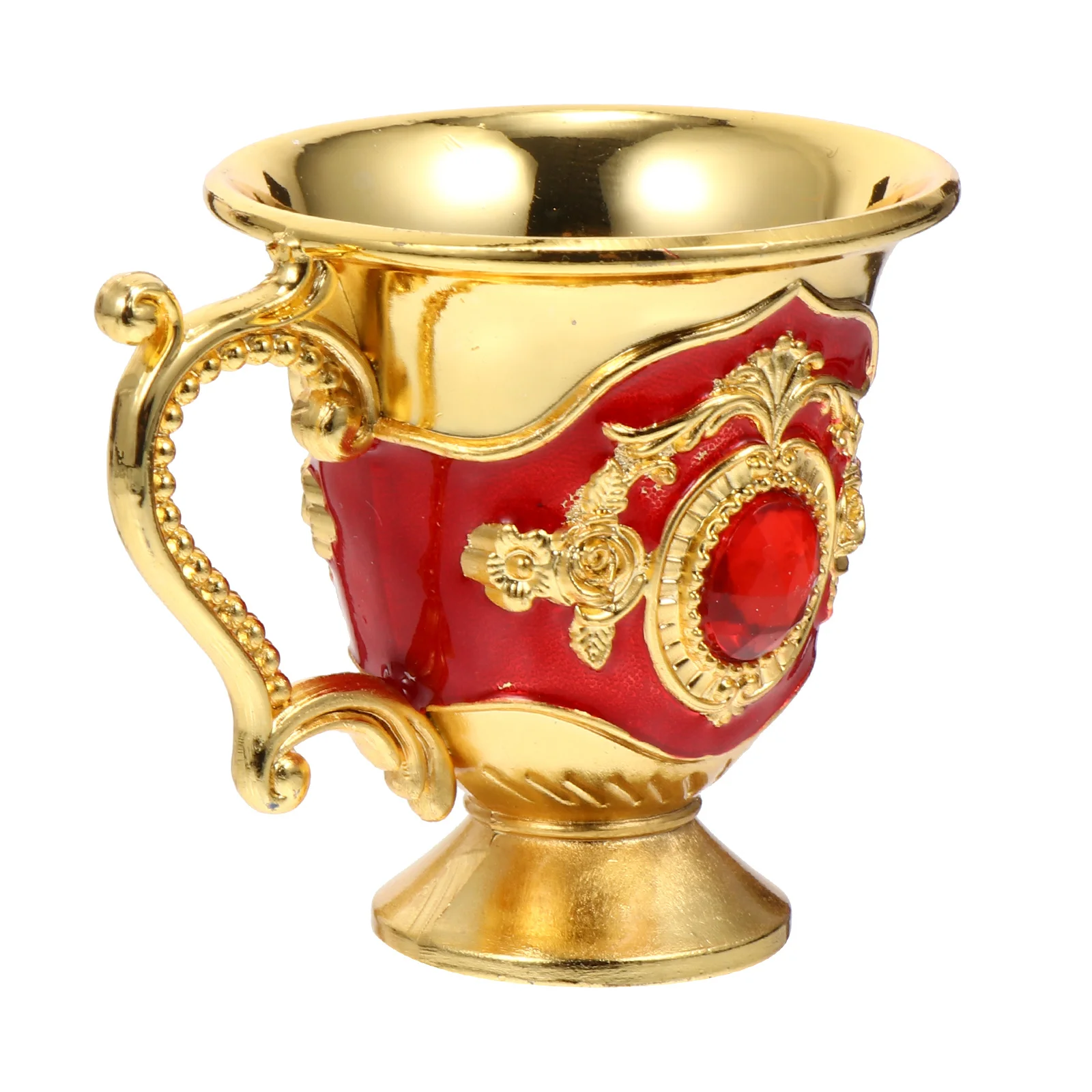 

1pc Retro Wine Cup European Style Creative Glass For Home Bar Coffee Tea Use Beverage Container Kitchen Barware