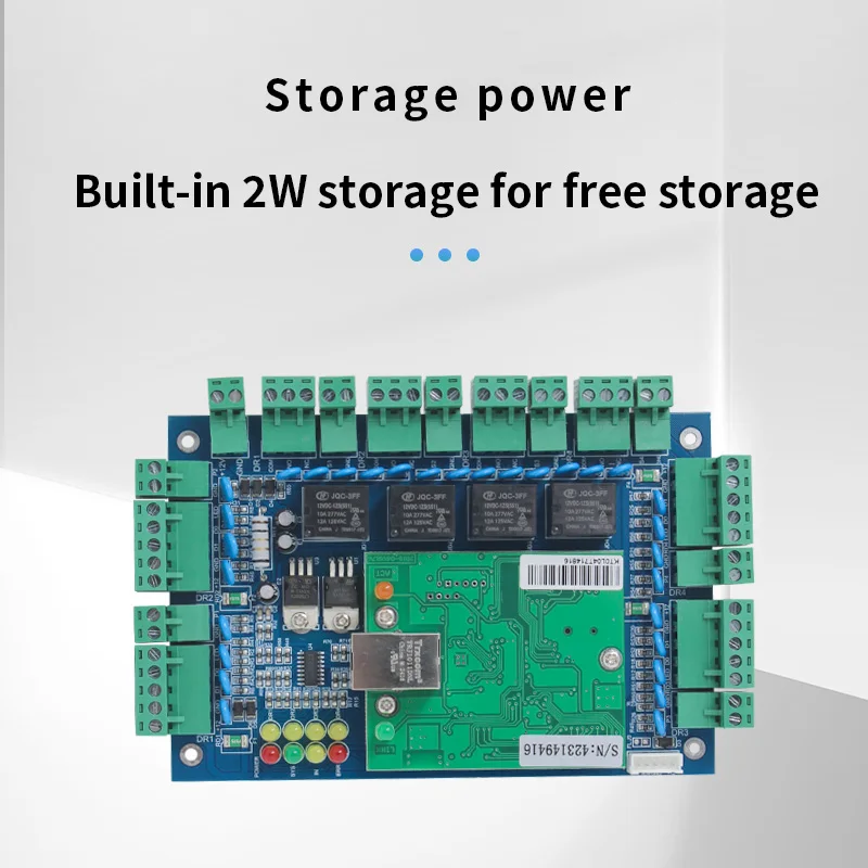 Picture 7: Smart Access Control Panel TCP/IP Wiegand 26 Network Single Double Four Door Security Solutions Access System With Software