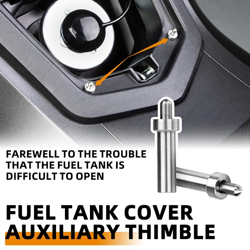 

Motorcycle Accessories Fuel Tank Cap Auxiliary Open Pop-up Stainless Steel Ejector Pin For Honda PCX125 PCX150 PCX160 pcx160 125