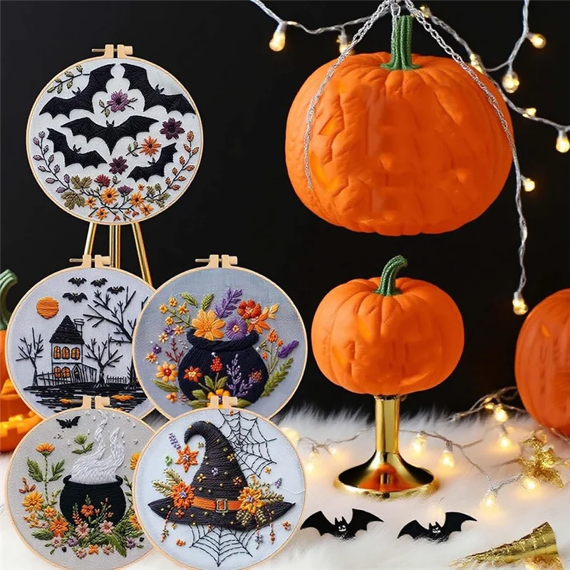【ADORN】DIY Halloween Embroider - đánh giá và giá Embroidery Gothic