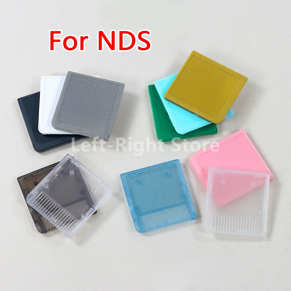 1PCS For Nintendo NDS Game Card Console Accessories Cartridge Case Shell Replacement Hard Case Game Card Translucent Shell