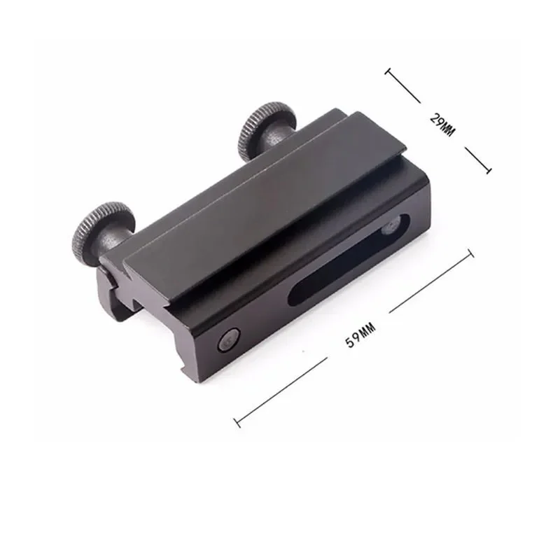 Scope Convert Riser mount Dovetail 20mm to 11mm  Low Profile Rail Base Adapter For Hunting Optics