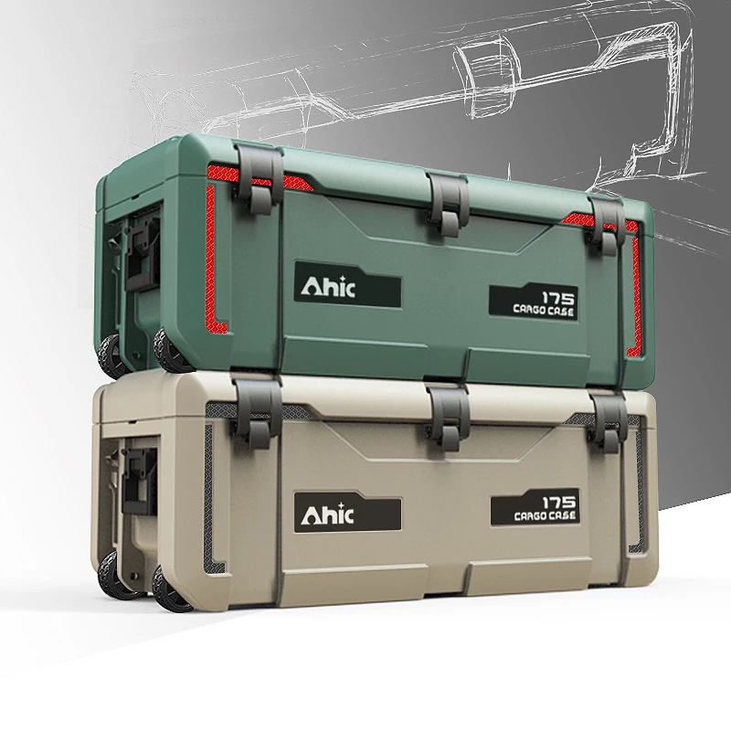 

Off-roading Experience Outdoor Gear and Equipment Storage Overland Cargo Hard Car Roof Box