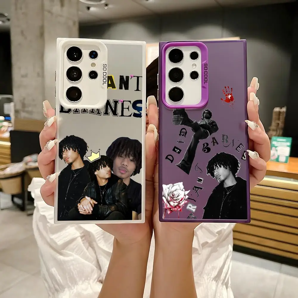 Coque de téléphone Music Rapper B-Bryant Barnes pour Samsung Galaxy S25 S24 S23 S22 S21 Ultra Plus, rigide, colorée, mate, antichoc, gravée au laser