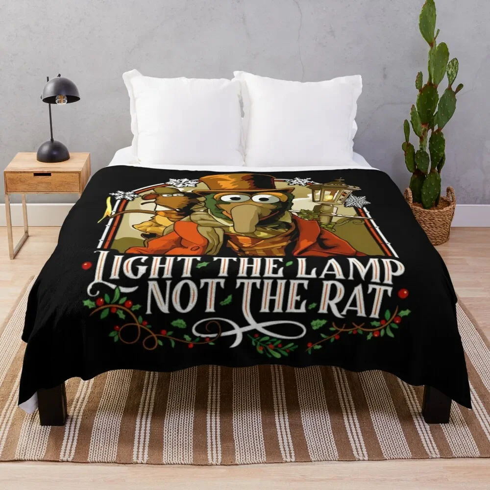 

Muppet Christmas Carol - Gonzo & Rizzo Throw Blanket Fuzzy Plush Throw Blanket for Sofa Chair