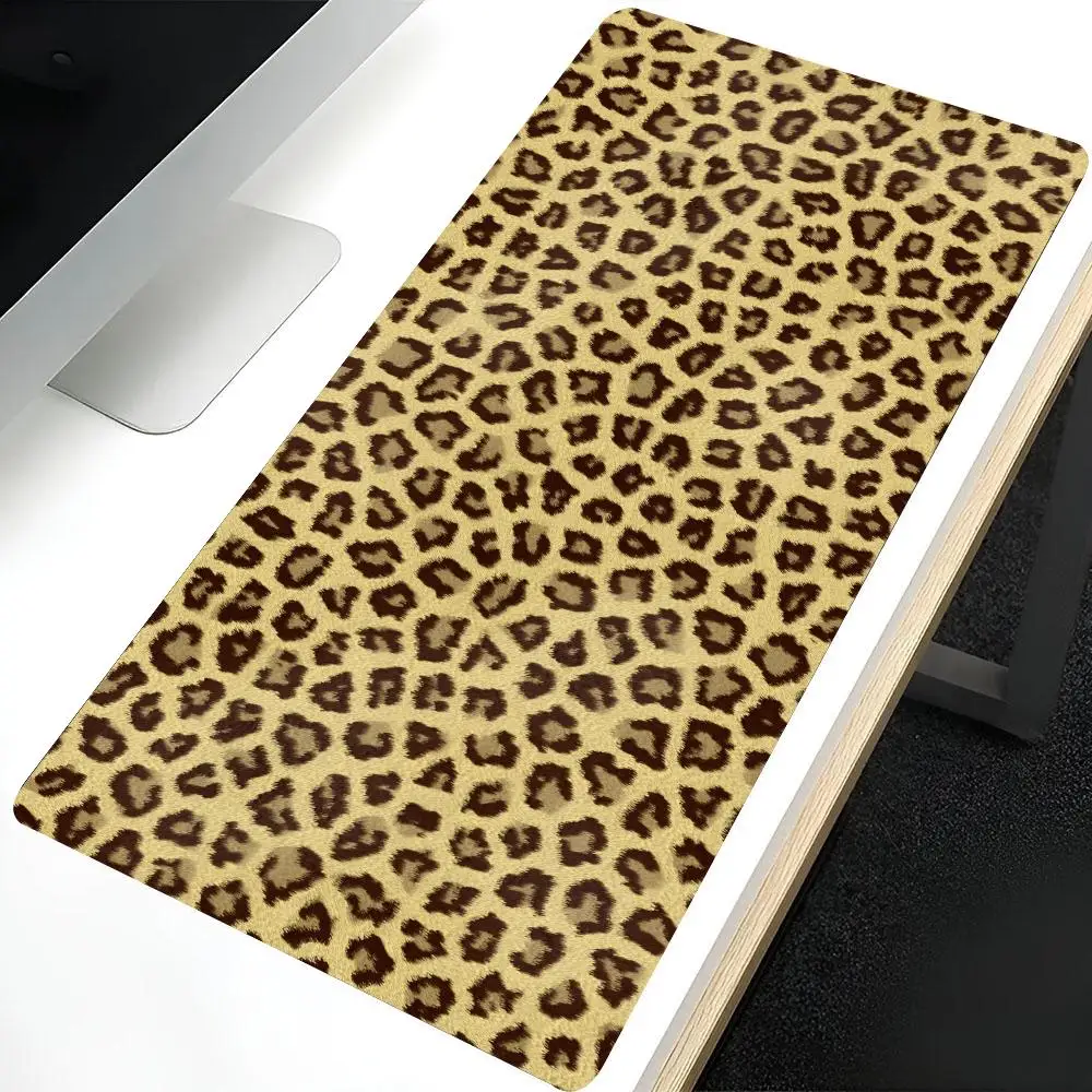 L-Large L-Leopard p-pattern MINISO Mouse Pad Large Mouse pad for home office Waterproof desk Mouse pad gaming Mouse pad