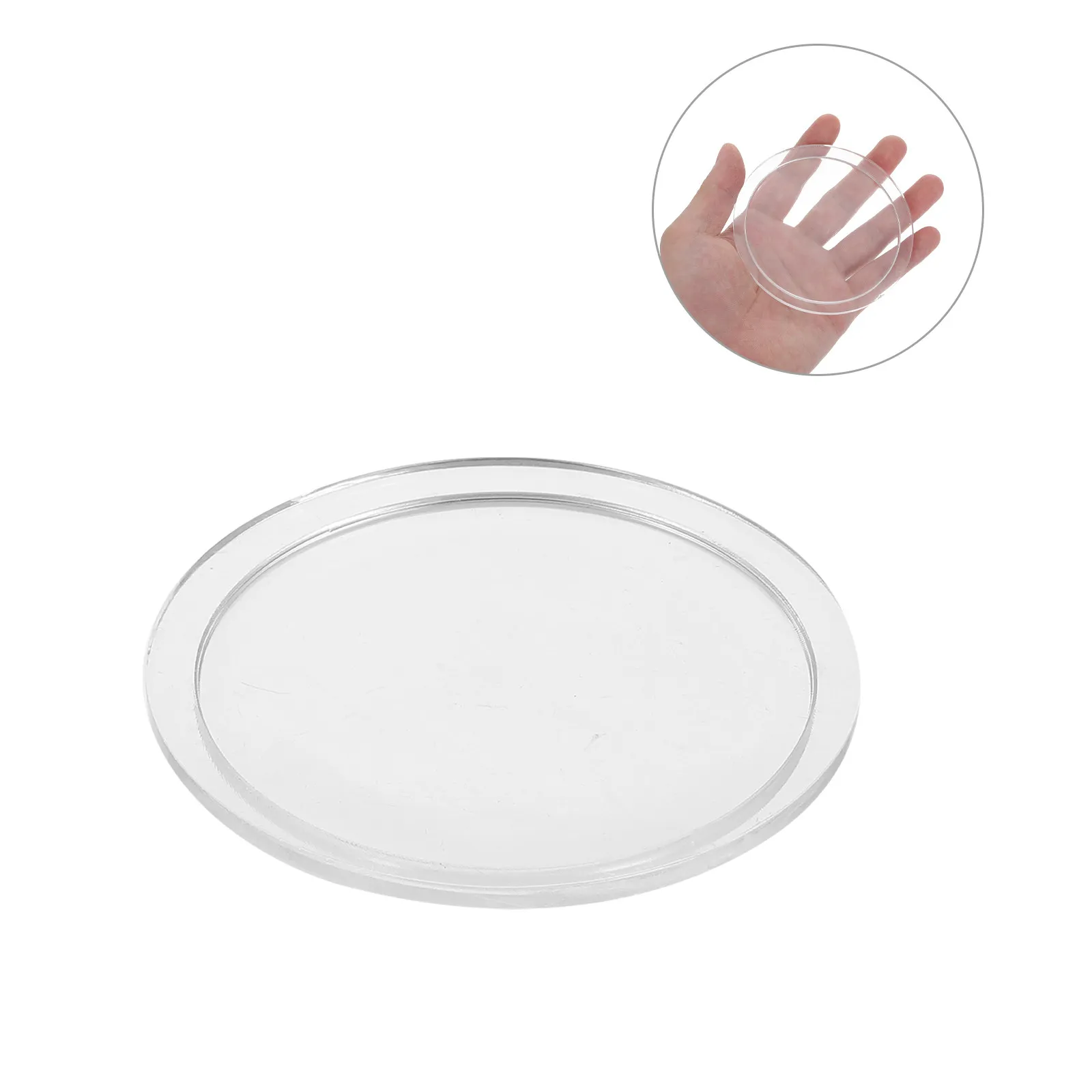 Transparent Jewelry Polishing Tumbler Lid Round Barrel Cover 6808 Polisher Sealed Rubber Seal Replacement Rotary Tumbler Lid