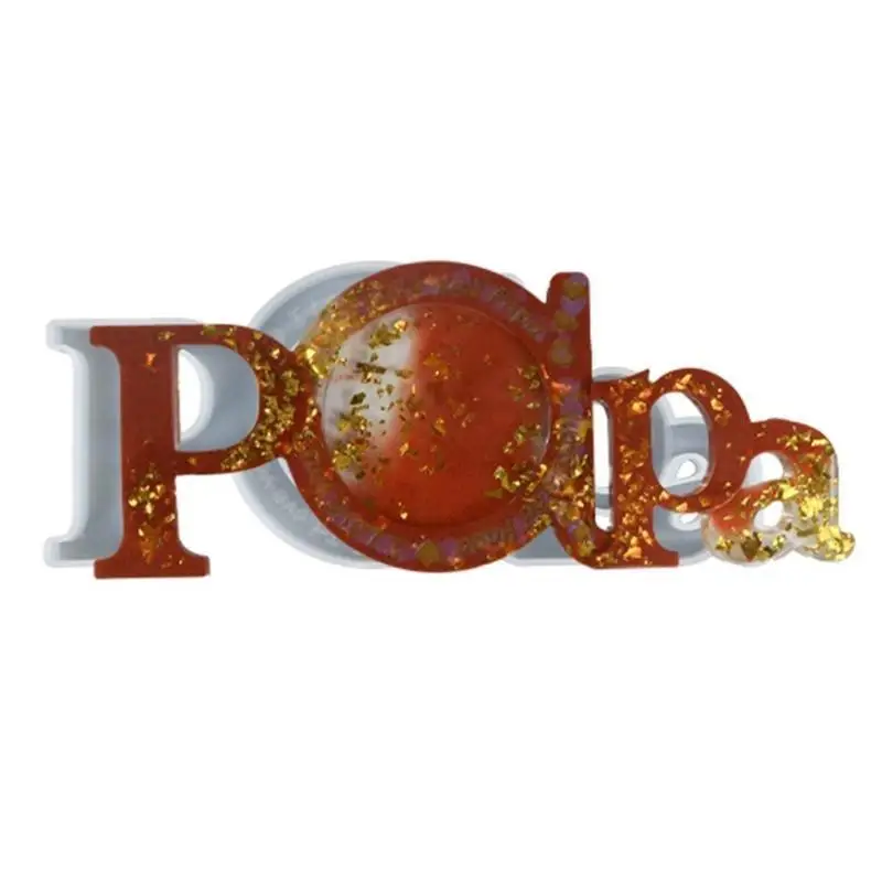 A52E Foto Rahmen Epoxy Harz Form Liebe Familie Foto Rahmen Silikon Form Desktop Ornamente Display-ständer DIY Handwerk – Detail 10