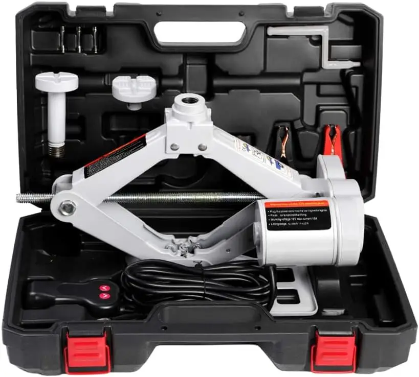 

3 Ton Electric Car Jack with Remote Control, Automatic Vehicle Lift for Sedans and SUVs, Emergency Tire Change Tool