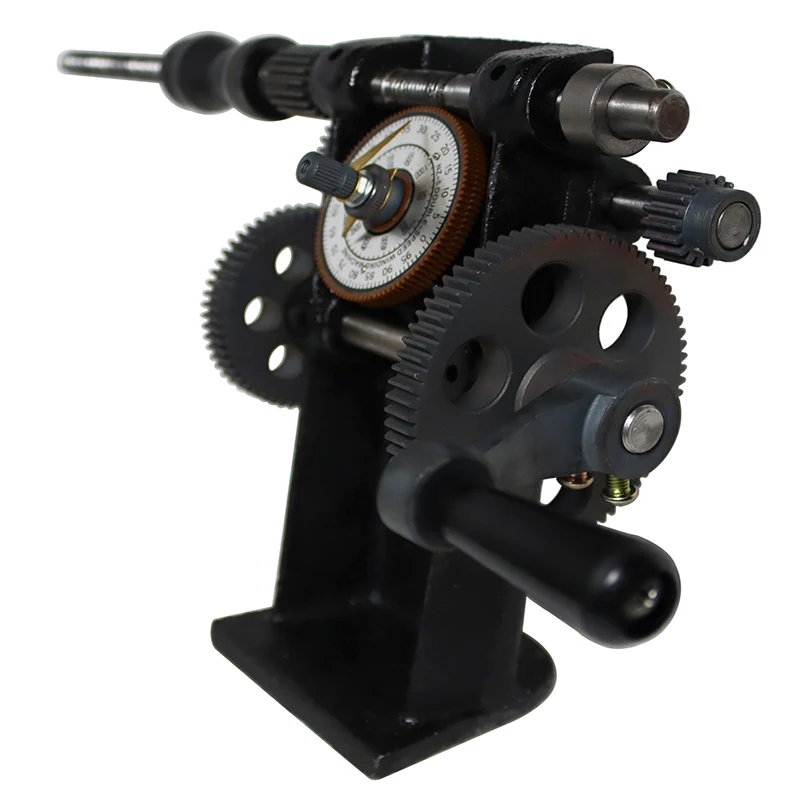 NZ-5 Manual Hand Crank Coil Winding Machine Cast Iron Pointer Counting Coil Winder Tool for Home Workshop