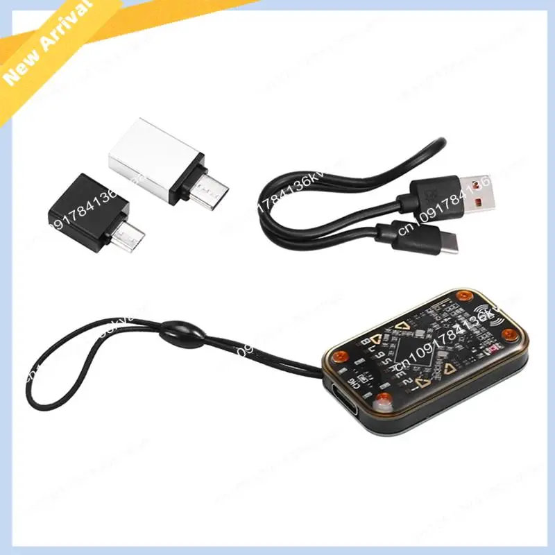 

M01K RFID Smart Chip Reader+5200/8268 Keychain Chameleon Ultra Contactless Smart Card Emulator 125Khz 13.56Mhz Badge Decode