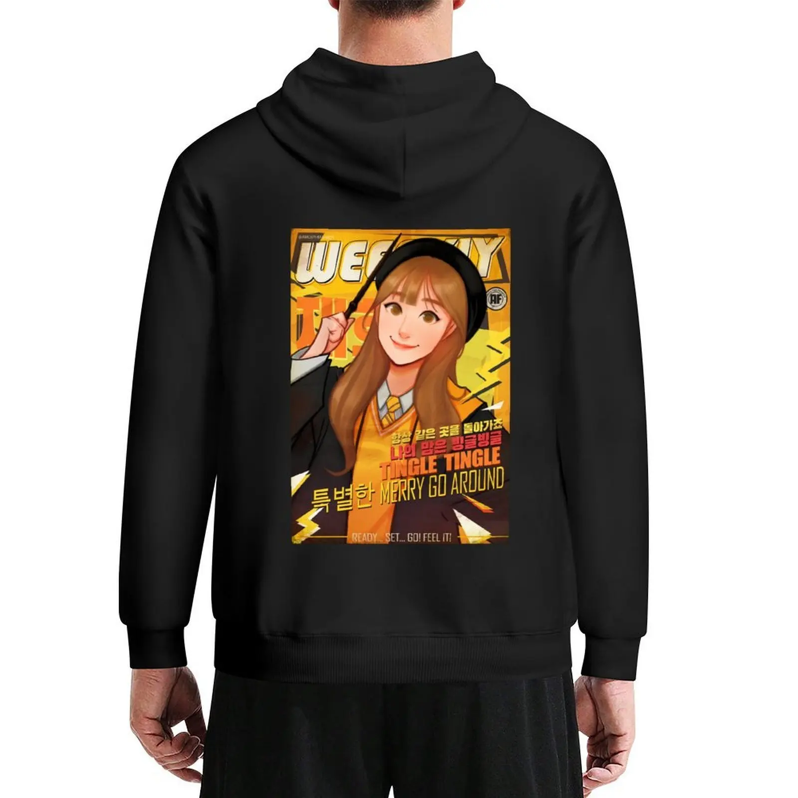 

Jaehee Hoodie anime clothing blouse korean clothes aesthetic clothing tracksuit men