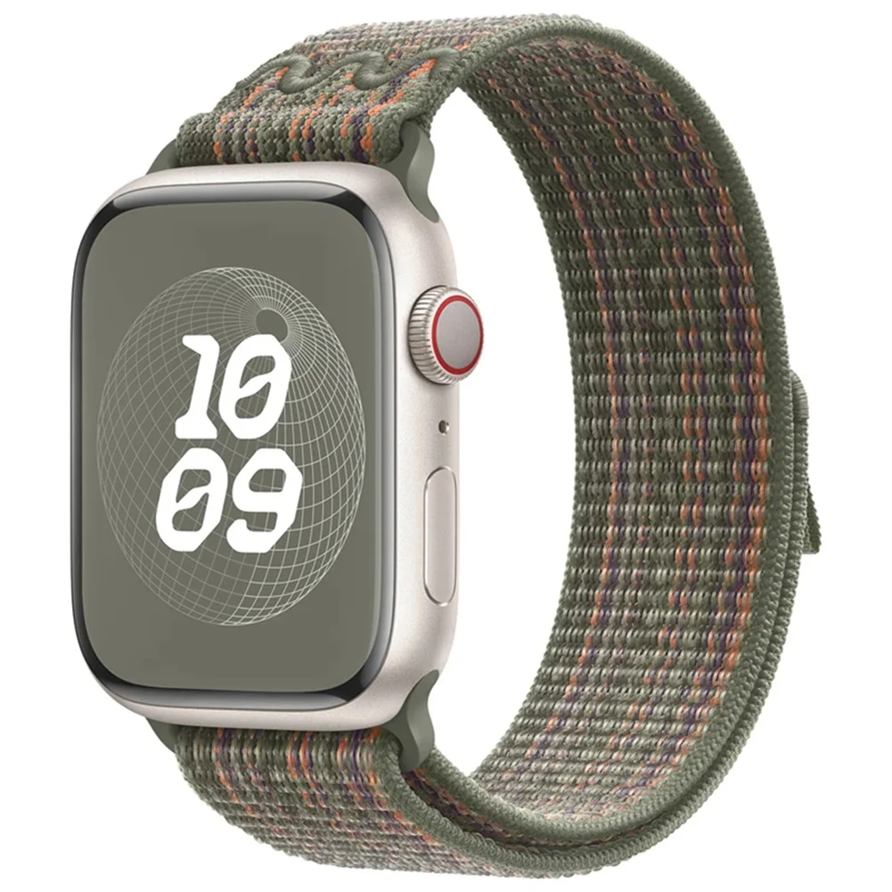 Nylon-Sportarmband für Apple Watch 46 mm 42 mm 49 mm 45 mm 41 mm 44 mm 40 mm Band für IWatch Ultra 1-3 Serie 11 10 9 8 7 6 SE 5 4 3