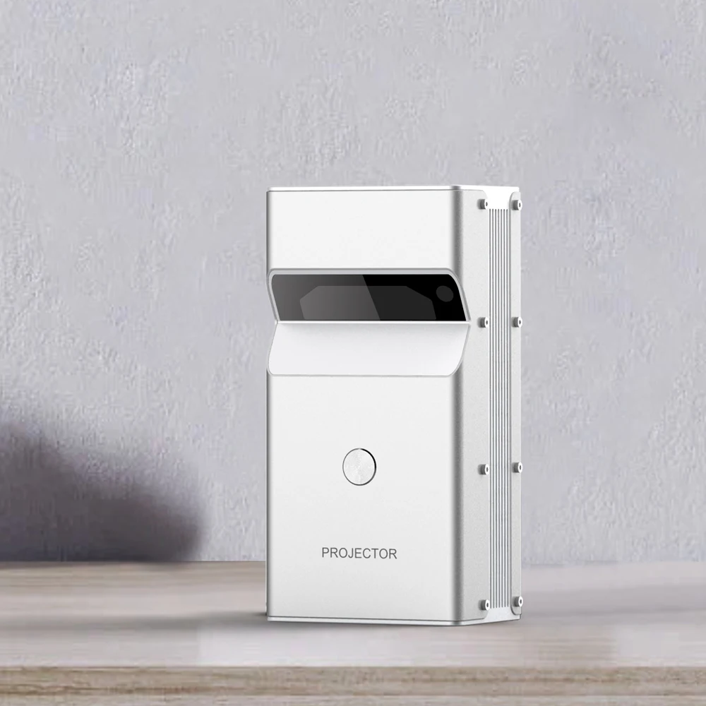 جهاز عرض 2025 UST Lite One DLP 4K 1080p ذكي يعمل بنظام أندرويد 9.0 مسرح منزلي صغير محمول أجهزة عرض قصيرة للغاية