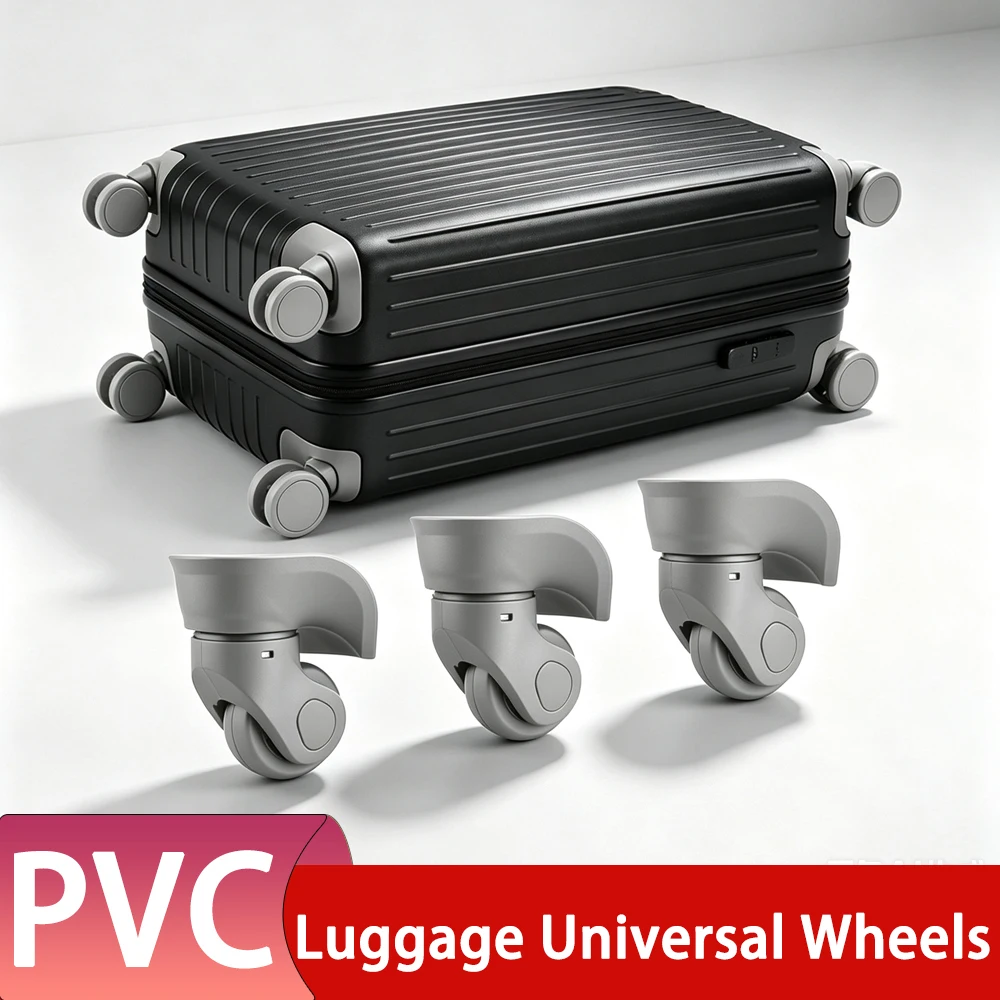 2-4Pcs PVC Spinner Caster High Quality Suitcase Luggage Wheels Silent Replacement Wheels Customs Box Trolley Accessories Hot