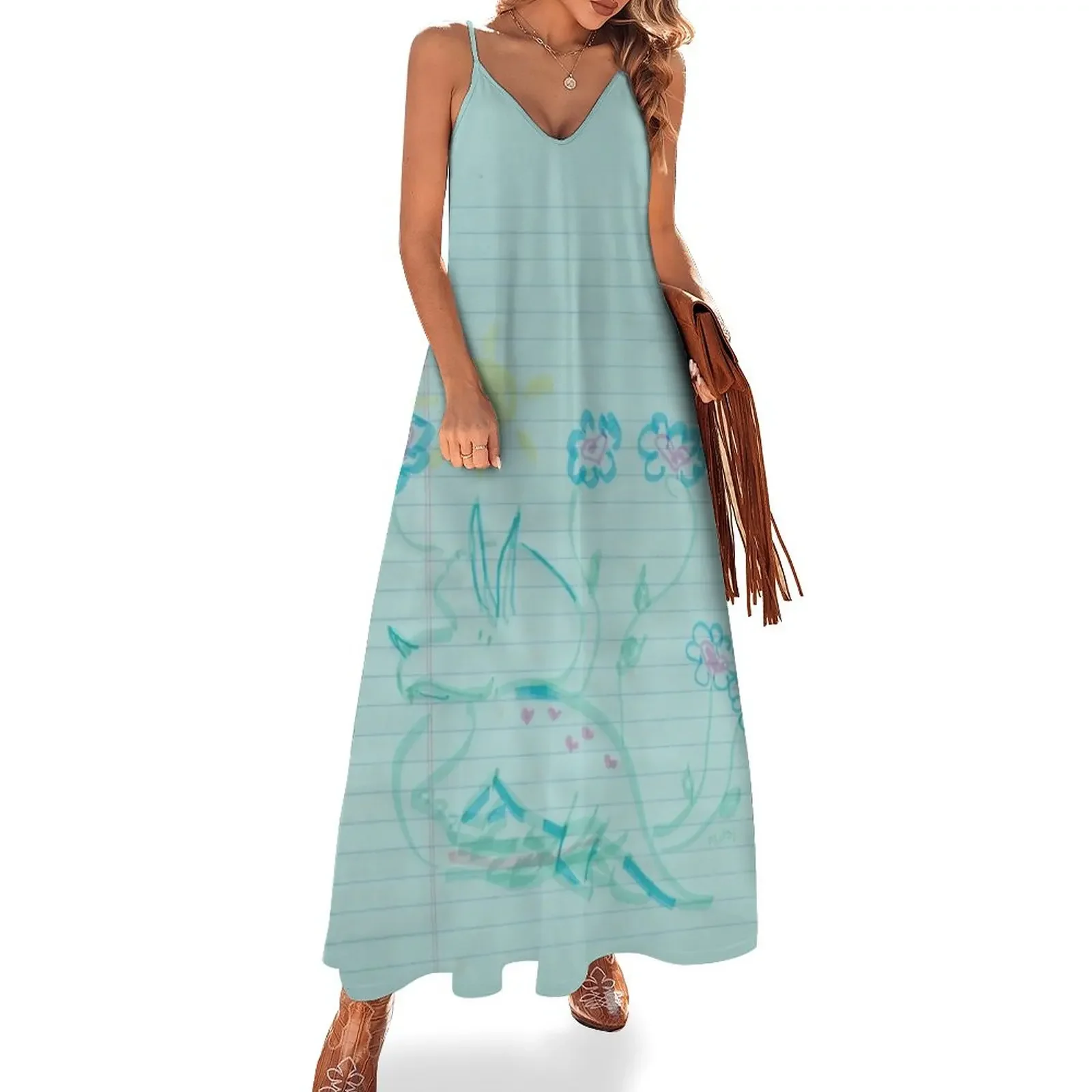 

I Love You Just The Way You Are Sleeveless Dress summer dress women 2025 chic and elegant woman dress summer
