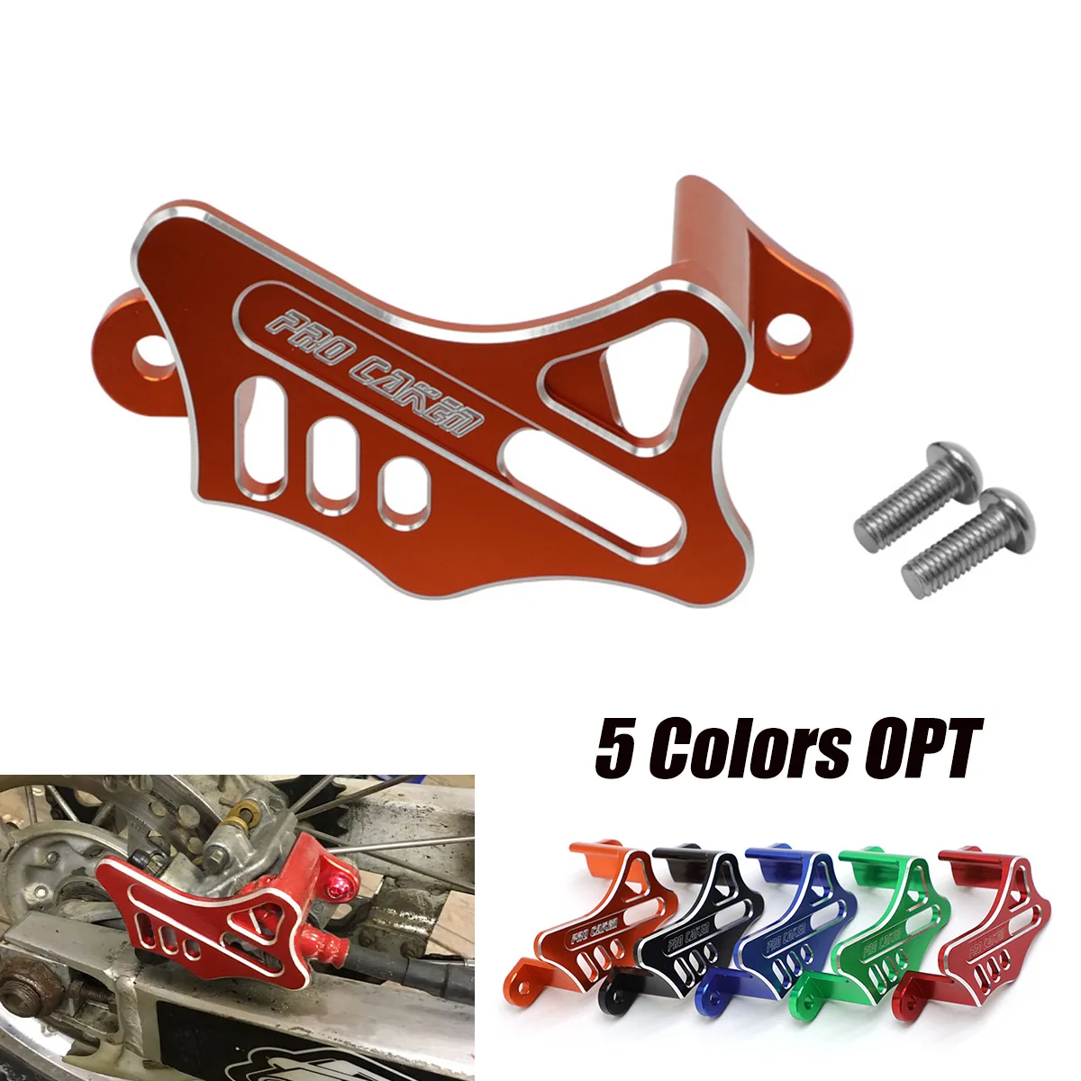 

Rear Brake Caliper Guard Protector For HONDA CR/CRF-X125-450 02-19 CRF250R/450R 02-20 CRF450RX 17-19 Motorcycle Parts