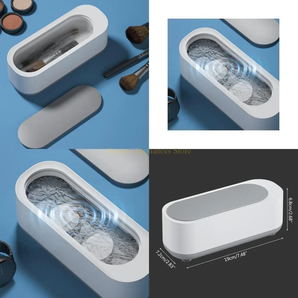 

D0AB Professional Ultrasonic Cleaner Machine for Eyeglasses, Watch, Denture Cleaning