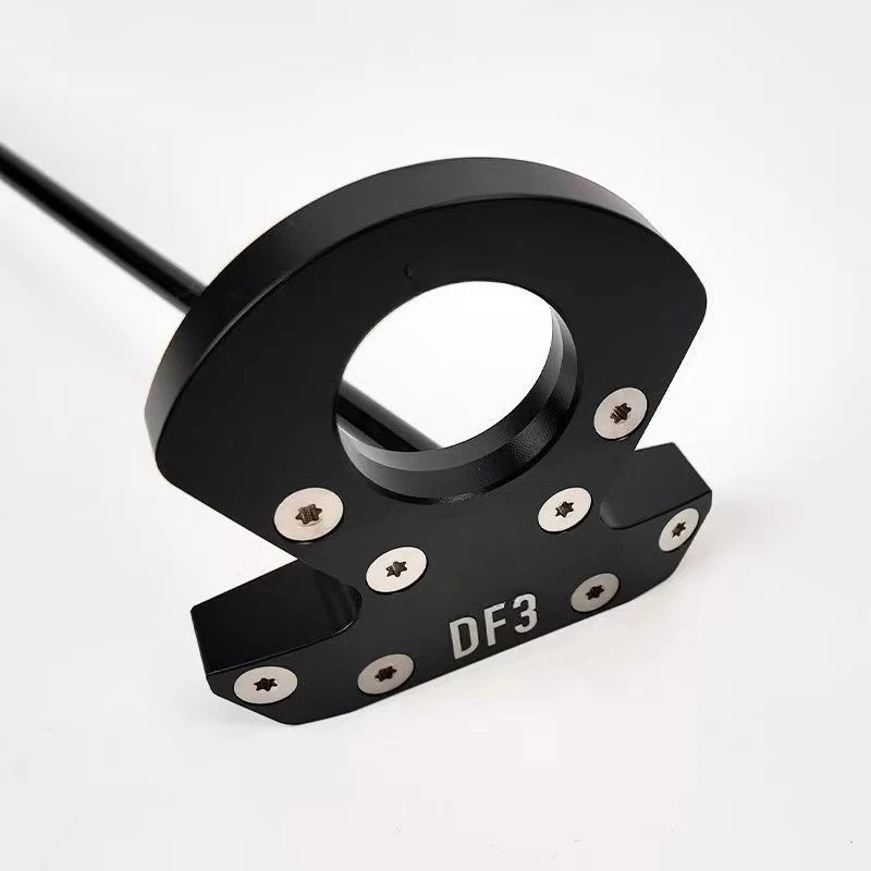 

Left Handed New Model DF3 Putter Golf Club Big Black Bull Automatic Balancing Club Face Return Putter with Top Cover