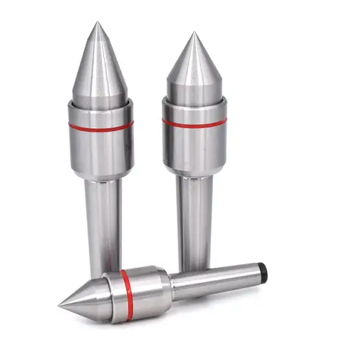 High Precision Waterproof Morse Cone Live Center M1 MT2 MT3 MT4 MT5 Rotating Thimble Morse Tapper Turning Center Lathe Tool