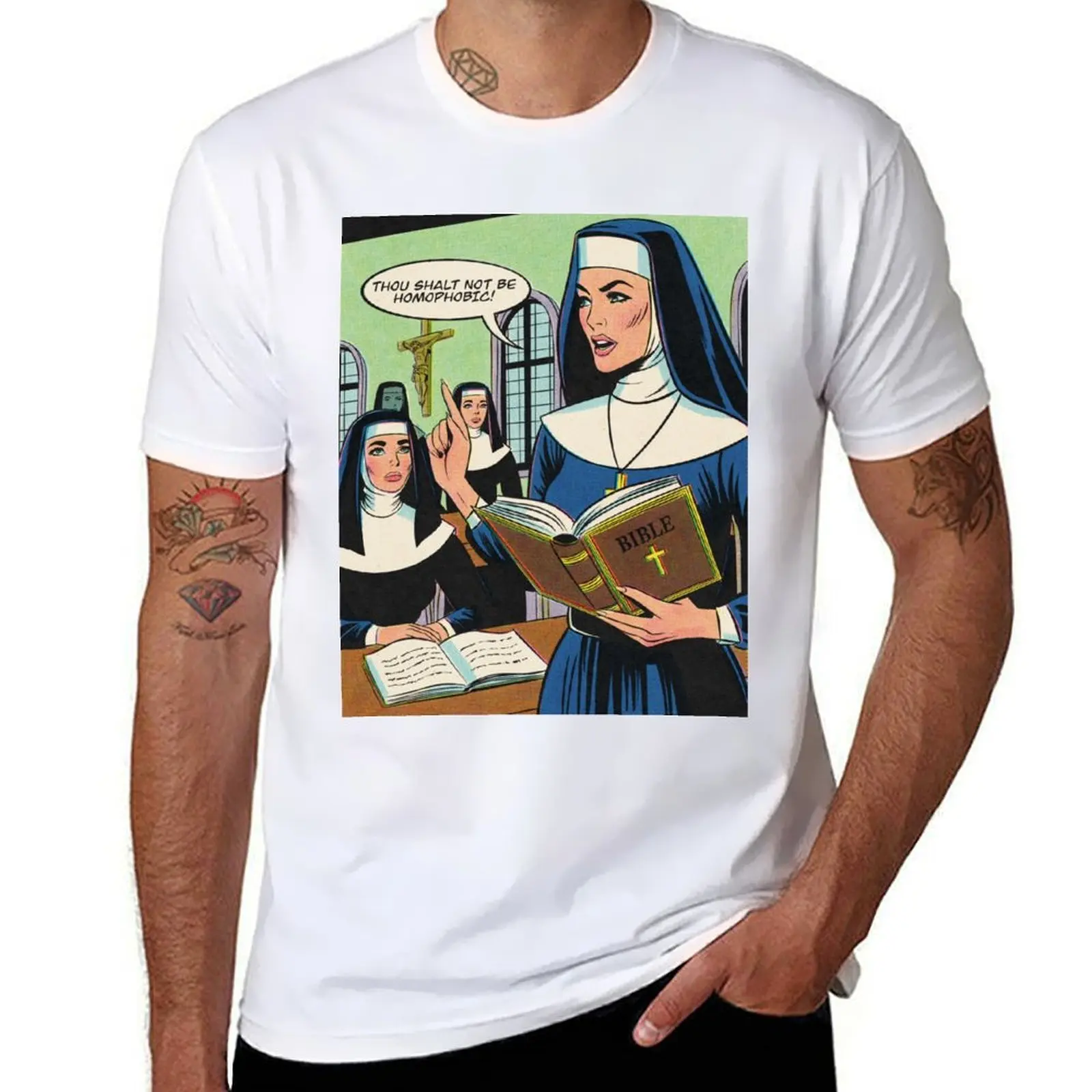 

Thou shalt not be homophobic! T-Shirt t shirt man luxury man t shirt graphic T-Shirt