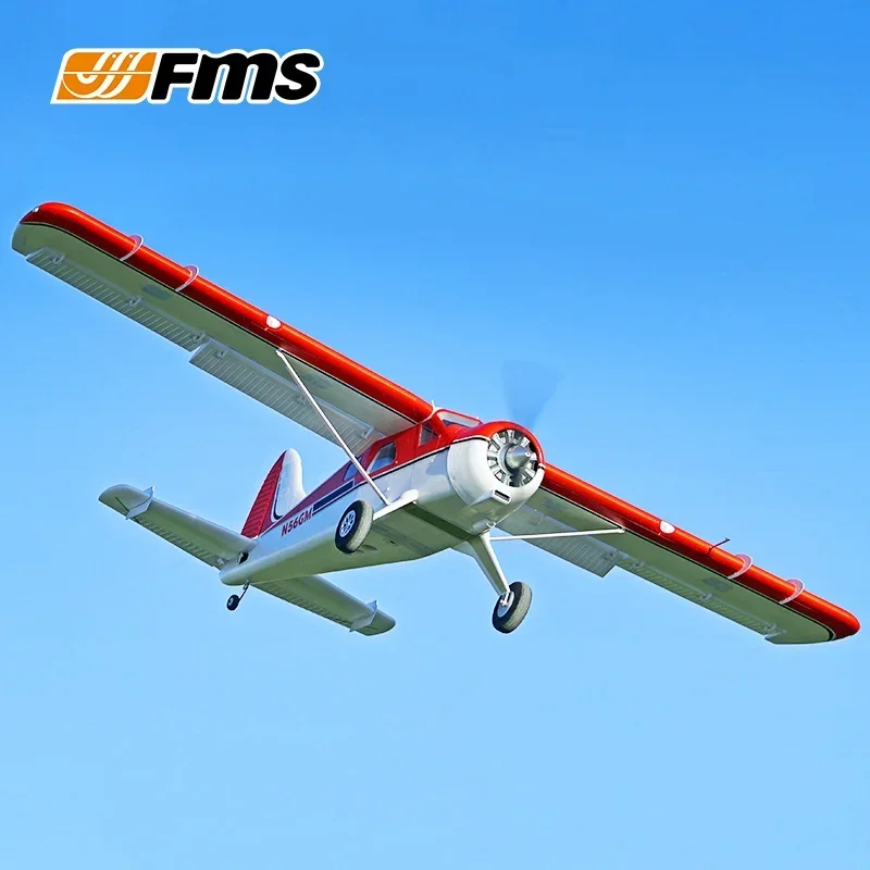 FMS 2000mm Beaver V2 RC Aircraft Aquatic Aircraft 6CH with Flaps Backtracking 6S EPO PNP Giant Aircraft Amateur Aircraft Avion