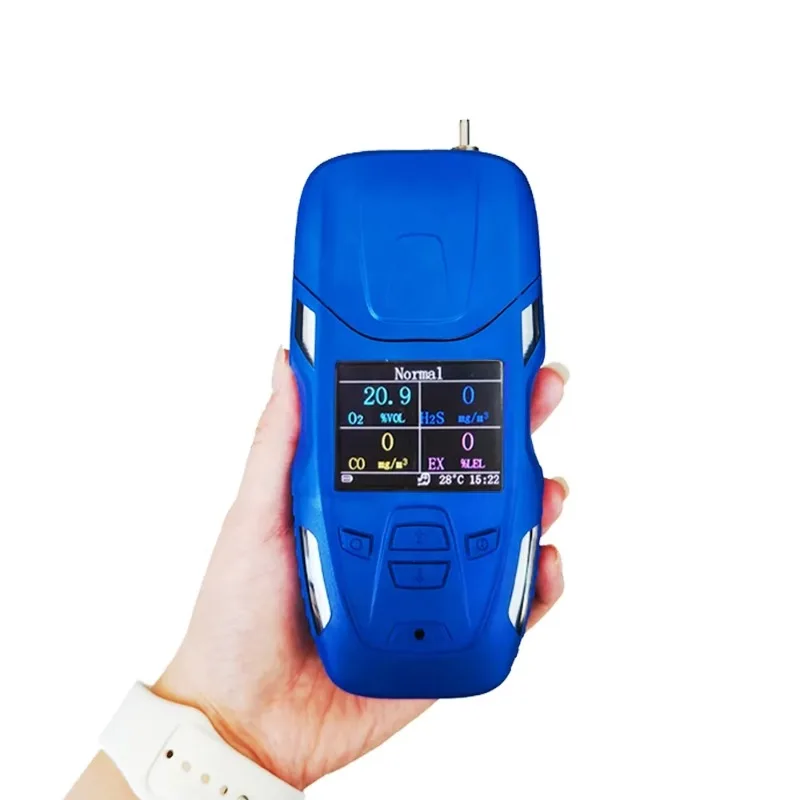 MST 410P Sterke en duurzame draagbare multi CO/O2/H2S/LEL gaslekdetector CO-analysatoren in plaats van XT II