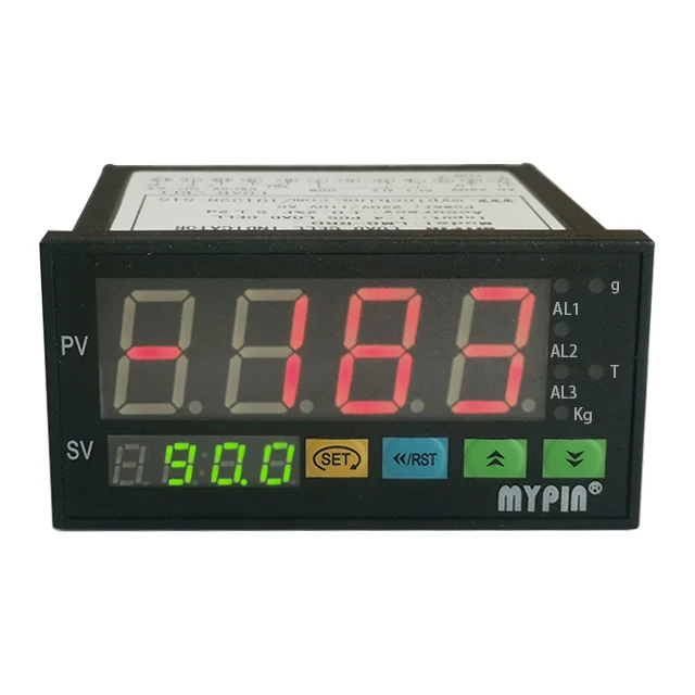 Mypin(LM8-RRD)4 Digital Loadcell Indicator,Weighing Packing Machine Indicator ,2 Relays Alarm Weighing Controller