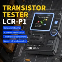 LCRP1 Transistor Tester Multifunction Meter for Analysis Capacitor Resistor MOS Field-effect Electronic Component Detection Tool