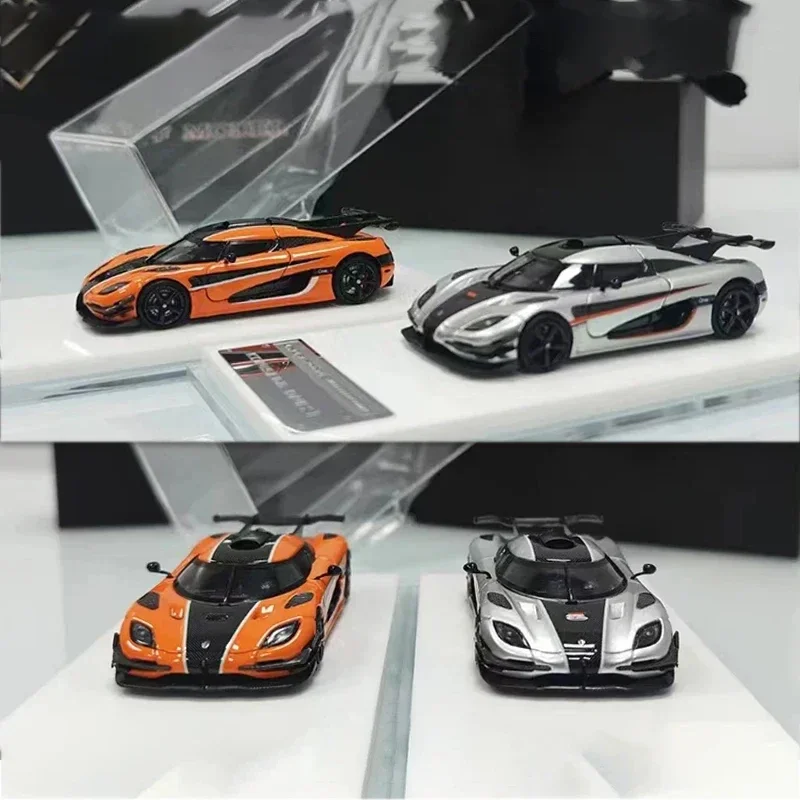 

LMLF In Stock 1:64 ONE 1 Opened Hood Diecast Diorama Car Model Collection Miniature Toy