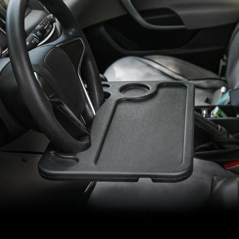 Car Steering Wheel Dining Table Bracket Car Table Car Laptop Computer Desk Mount Stand Table Sturdy And Durable Vehicle Table