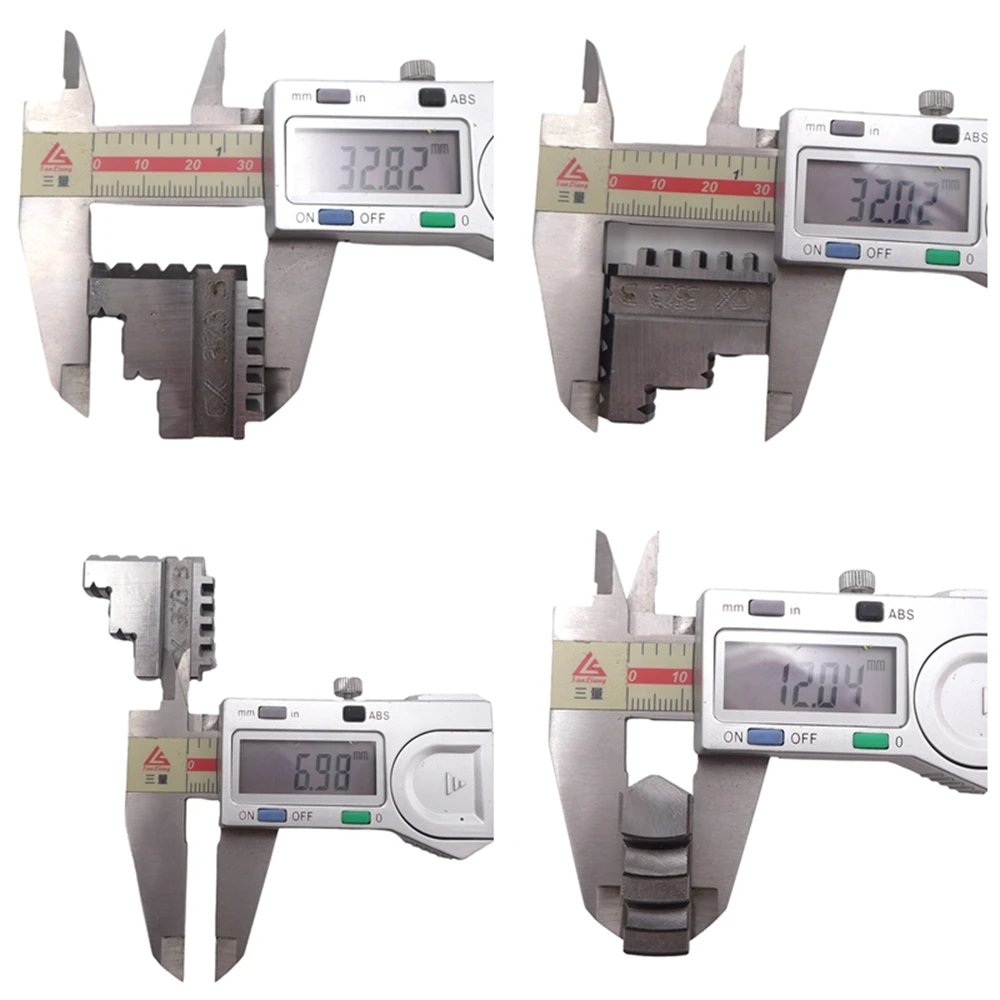 JINSLU Chuck Three jaws K11-80 K11 80 80mm 3 ''Chuck Internal or External Jaw Universal three-jaw Chuck 5 Teeth Mechanical lathe