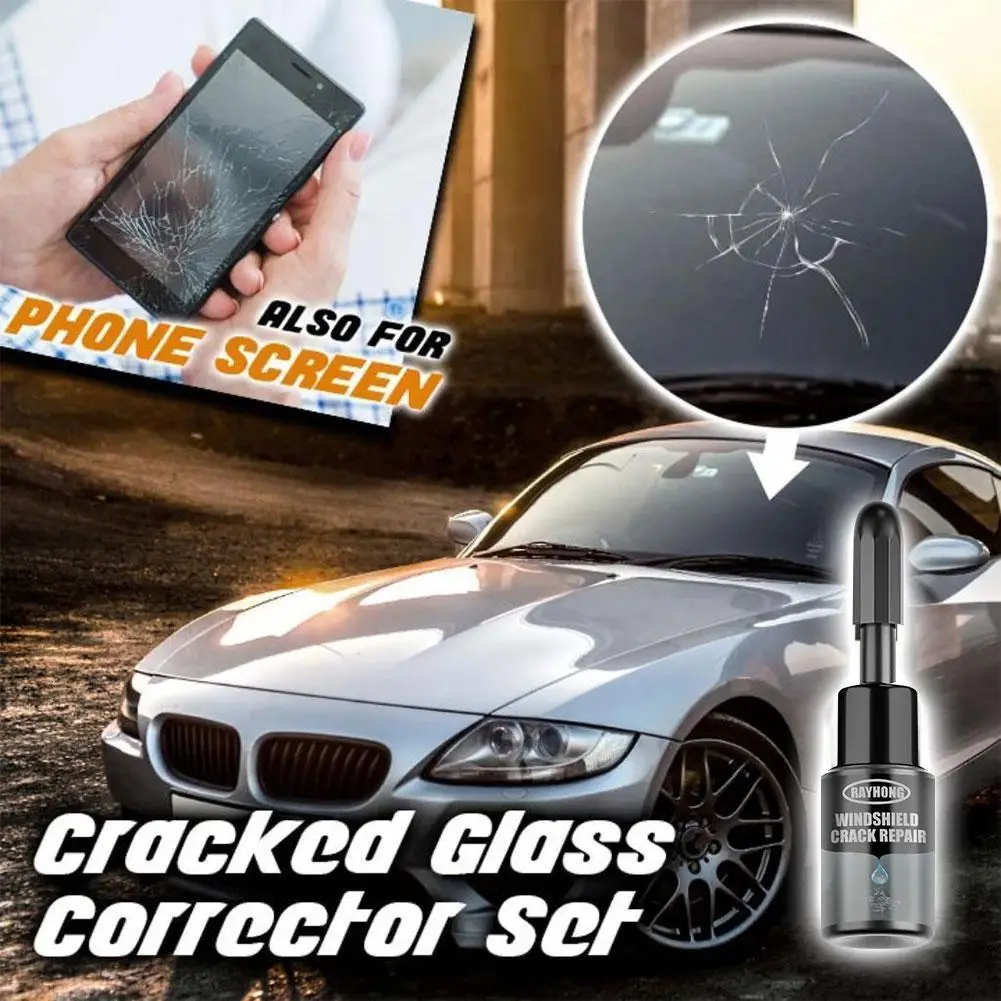 

Car Windshield Repair Glue Windshield Repair Fluid Tool Windscreen Scratch Window Crack Restore Repair Car Window Repair Kit