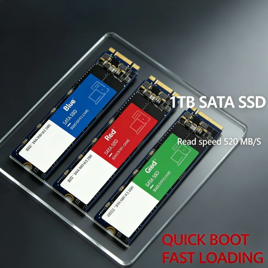 Original sata 2280 m2 ssd nova unidade de estado sólido disco rígido de alta velocidade 1tb 2tb atualização de armazenamento interno de alta velocidade