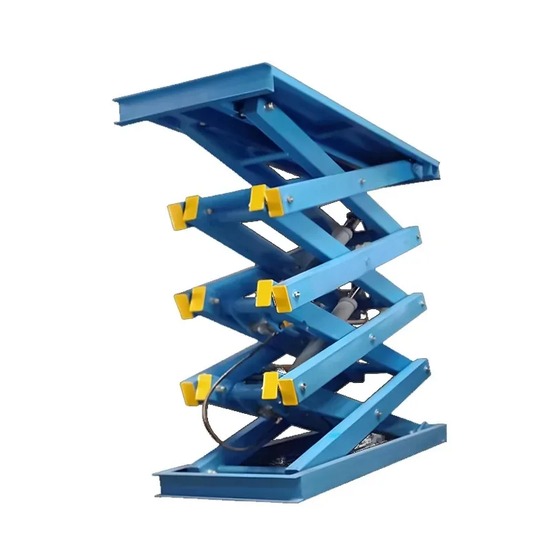 Plataforma elevadora hidráulica, mesas elevadoras manuales, plataforma de tijeras manual móvil, plataforma elevadora manual