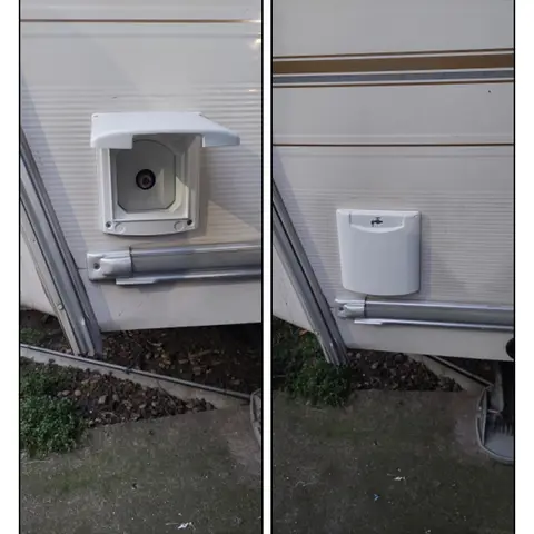 Husvagnstillbehör Vatteninlopp Utloppslucka Filter Låsbart lock med 20 mm adaptermunstycken för båt, marin, husbil, husbil 10 best sales husbilens vatteninlopp - №2