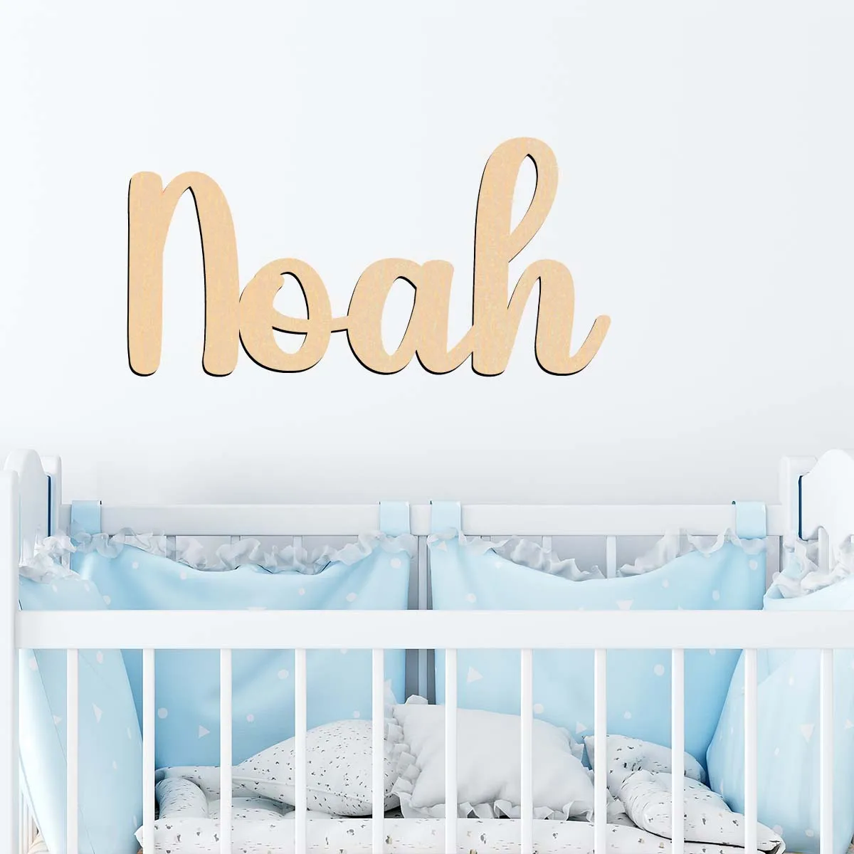 1pc Creative noah example Custom Letter Wooden Plaque Wood Material Laser-Cut Sign Unfinished Wood for Painting or Glittering