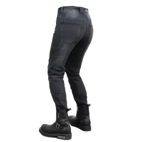 Imagen 2 del producto Pantalones de moto para mujer, vaqueros de montar, anticaída, pantalones de motociclista clásicos, pantalones de carreras para todas las estaciones