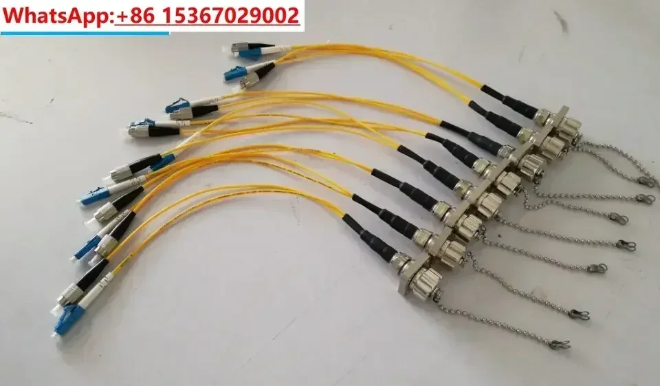 

Специальный 2-жильный оптоволоконный разъем ODC LC-S, водонепроницаемая бронированная оптоволоконная перемычка с большим экраном для компьютерной комнаты