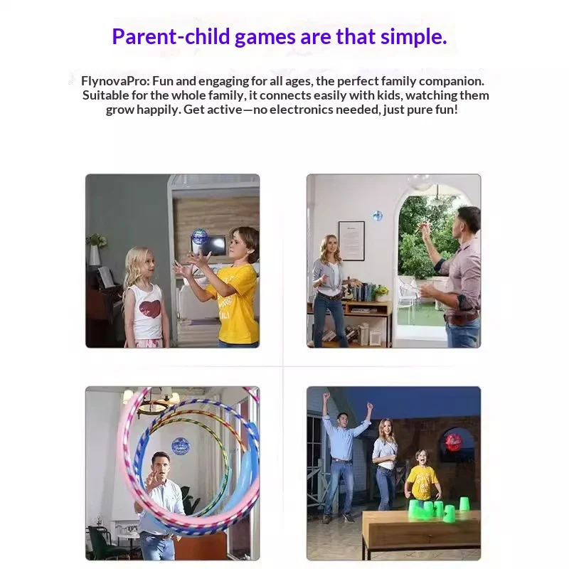 Intelligent Induction Ufo Spinning Flying Ball Glowing Cool Remote Control Flying Disc Gyroscope Children'S Toy Boy Magic Ball