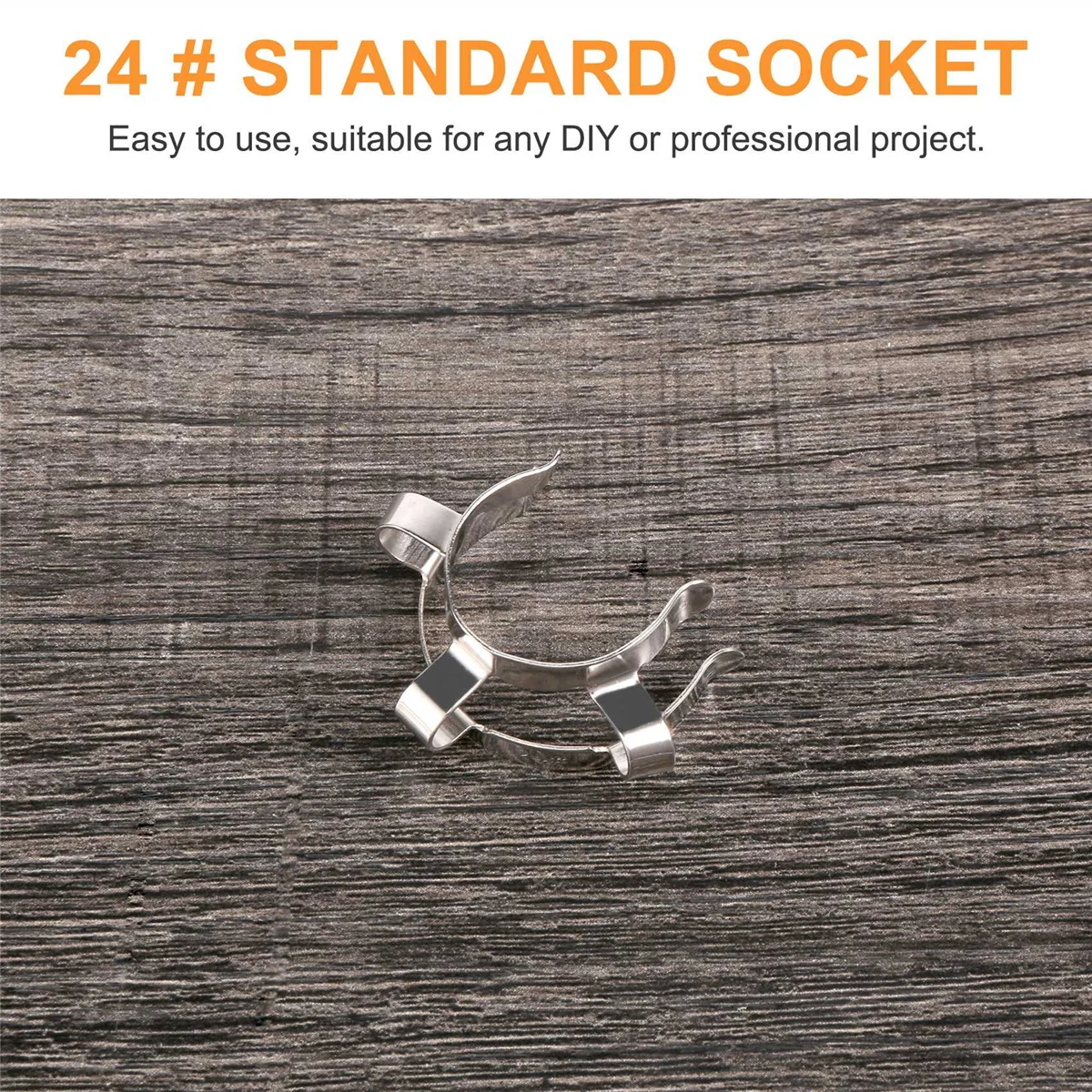 

MSOR 2шт 24 # Зажим Keck из нержавеющей стали для стеклянного шва 24/29 24/40
