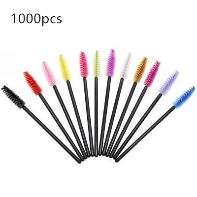 Eyelash Extension Disposable Eyebrow brush Mascara Wand Applicator Spoolers Eye Lashes Cosmetic Brushes Set makeup lashes tools