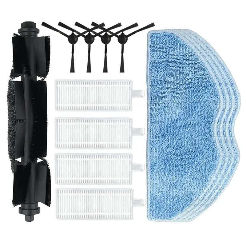 AEE2-For Rowenta Tefal X-Plorer Serie 75 S+ / RG8597WH Roller Side Brush Hepa Filter Mop Cloths Robot Vacuum Cleaner Parts