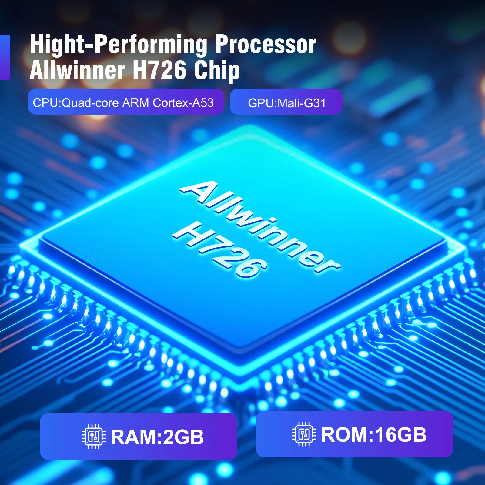 Magcubic 900ANSI HY450 Proiector 8K 4K 1080p Ultra Short Throw Auto Offset Voice Assistant BT5.4 Alwinner H726 Electronic Focus image 6