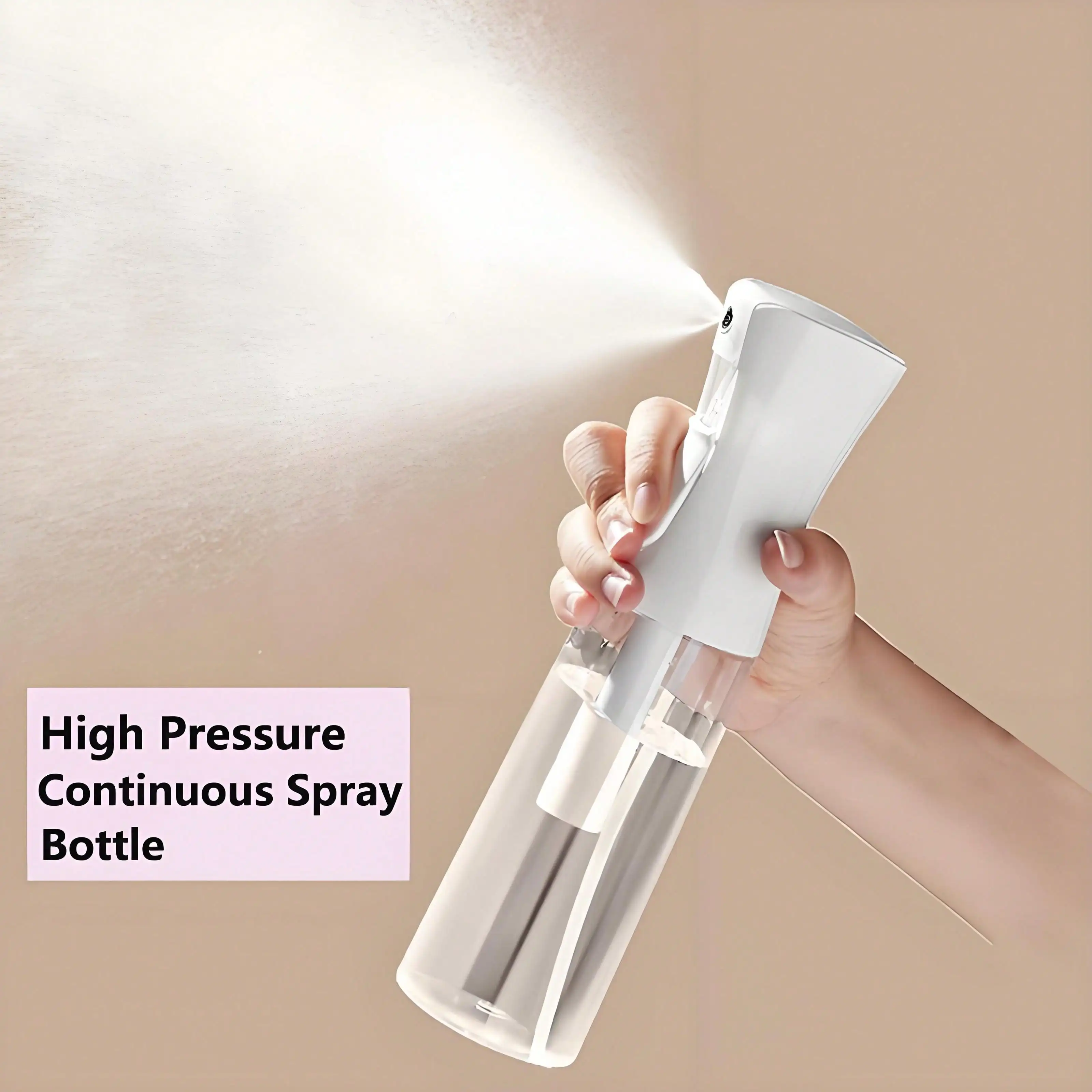 200ml プロフェッショナルスプレーボトル - サロン/家庭用ファインミストスプレー、BPAフリーPET ✔ 調整可能なノズルと漏れ防止