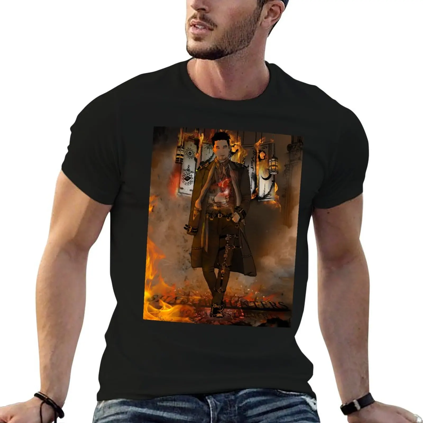 Magnus Bane. T-Shirt Casual Fashion Print Tee Top