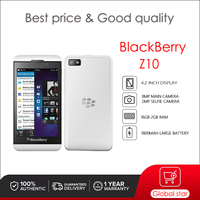 Blackberry Z10 Refurbished Original Unlocked Cellphone 2GB+16GB 8MP Camera Cheap Cellphone free shipping