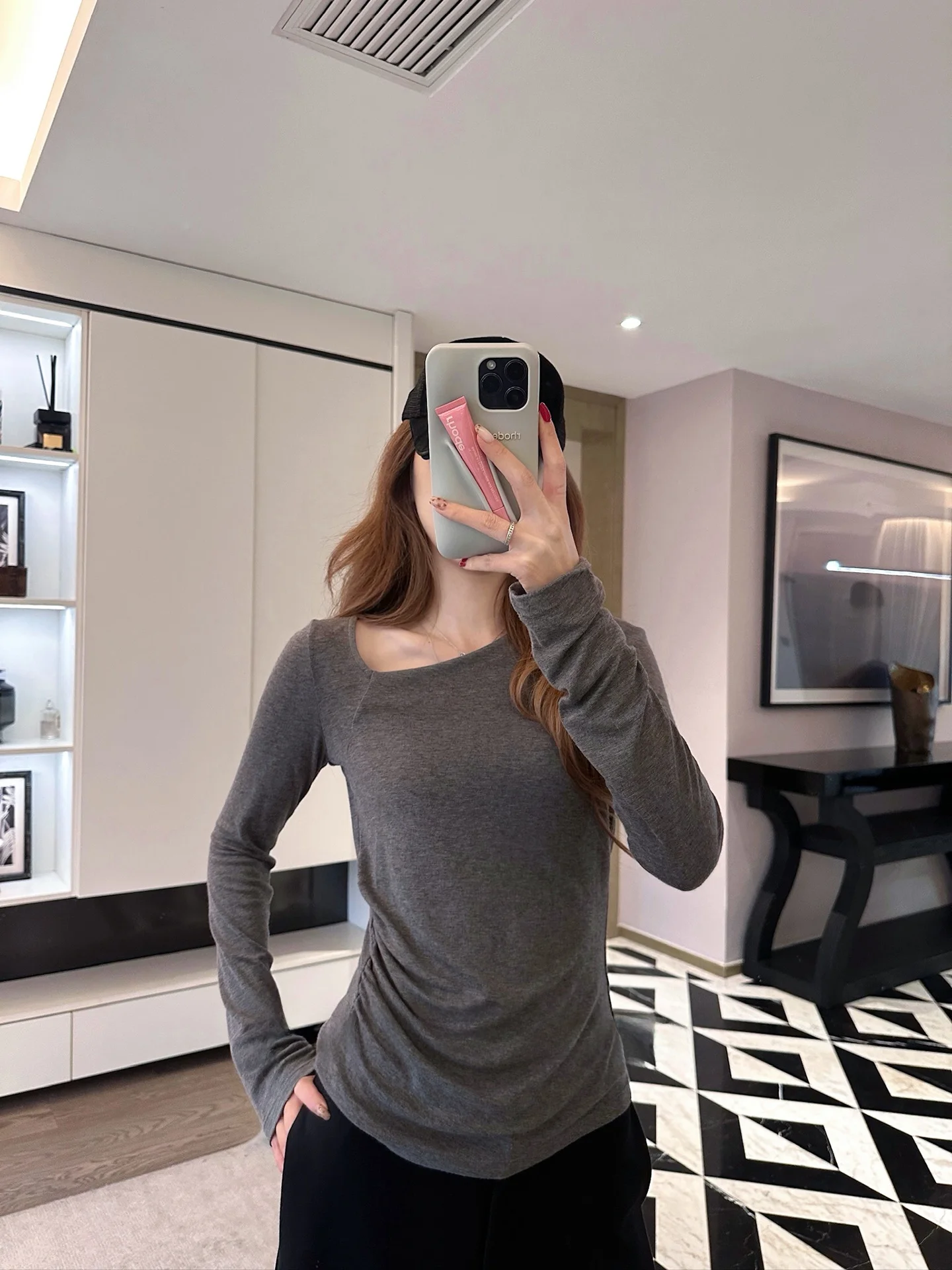 

F Attidue 77 Lenzing Lyocell 9 Wool ey Angle Base Layer ow Body ape Close Fit Good Thing Women's Knitted Sweater